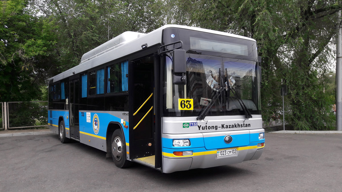 Алматы, Yutong ZK6118HGA № 7132