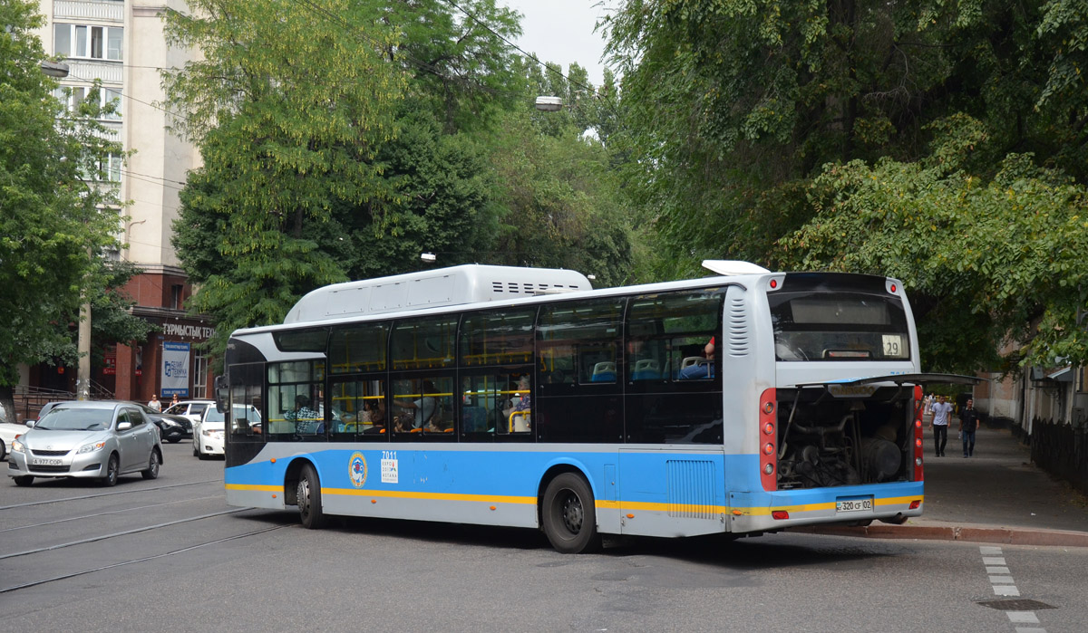 Алматы, Guilin Daewoo GDW6126CNG (СемАЗ) № 7011