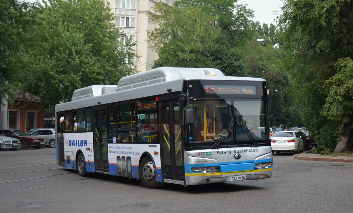 Алматы, Yutong ZK6118HGA № 517