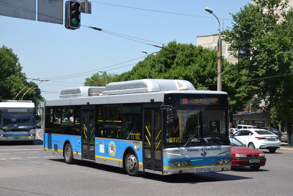 Алматы, Yutong ZK6118HGA № 470