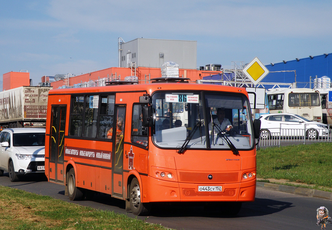 Нижегородская область, ПАЗ-320414-05 "Вектор" № О 443 СУ 152