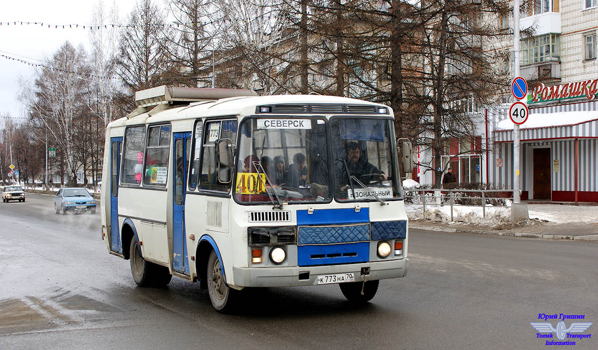 Томская область, ПАЗ-32054 № К 773 НА 70