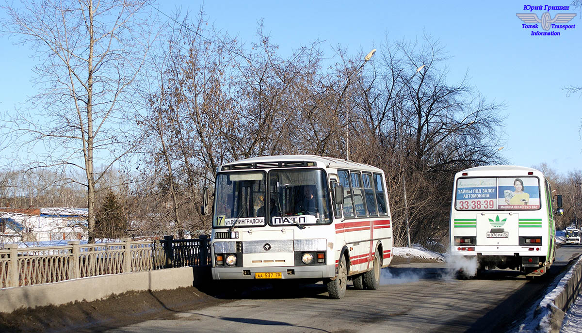 Томская область, ПАЗ-32054 № АА 537 70