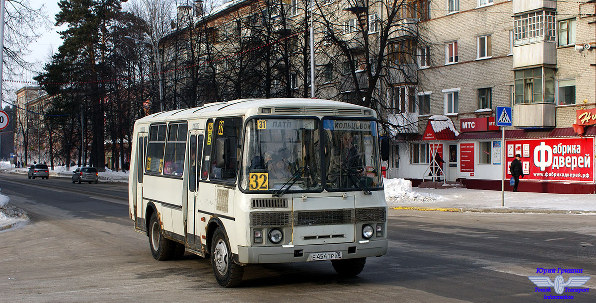 Томская область, ПАЗ-32054 № Е 454 ТР 70