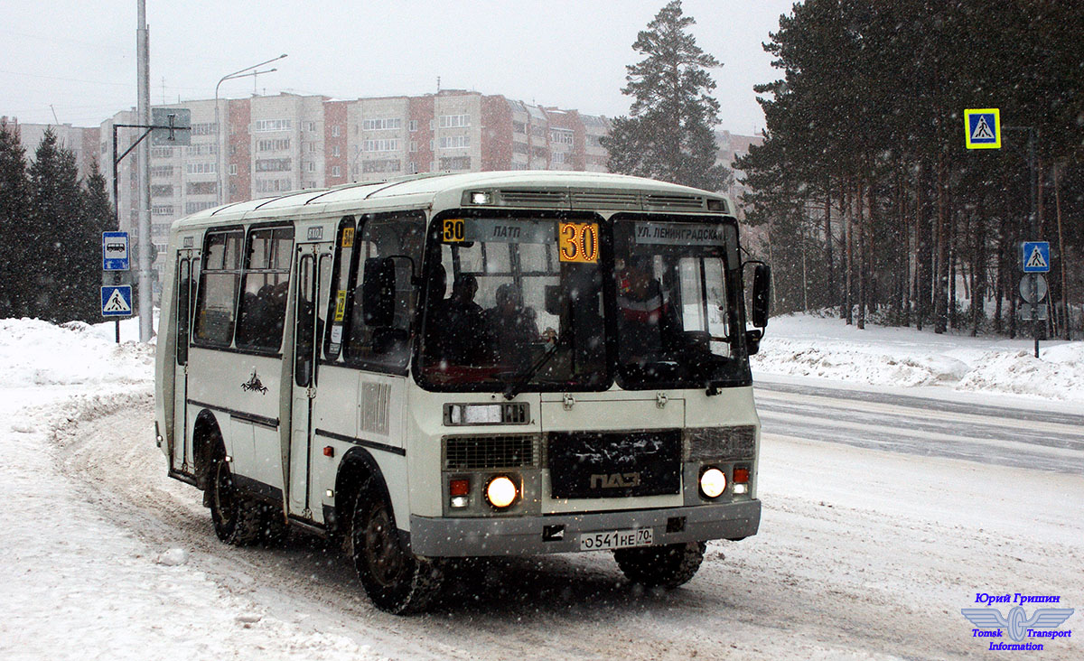 Томская область, ПАЗ-32054 № О 541 НЕ 70