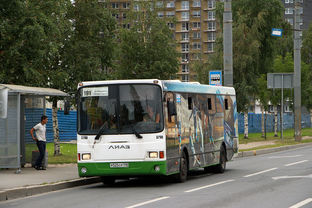 Санкт-Петербург, ЛиАЗ-5293.60 № 3788