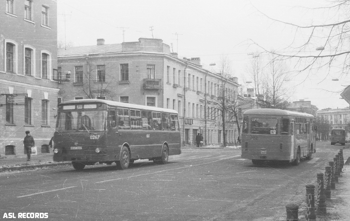 Санкт-Петербург, ЛиАЗ-677М № 0267; Санкт-Петербург, ЛиАЗ-677Г № 0152