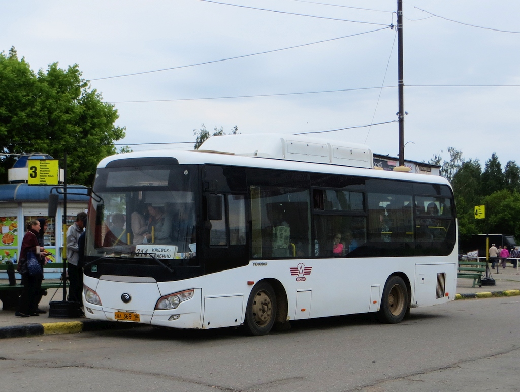 Удмуртия, Yutong ZK6852HG № НА 369 18