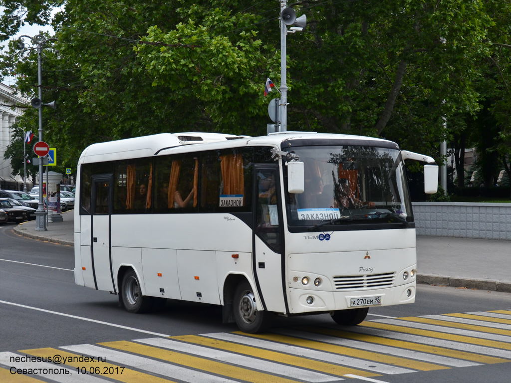 Севастополь, TEMSA Prestij Deluxe № А 270 ЕМ 92