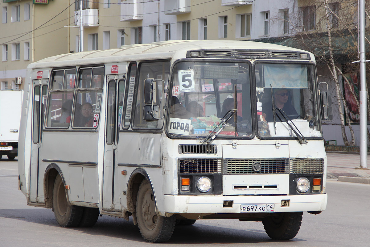 Саха (Якутия), ПАЗ-32054 № В 697 КО 14