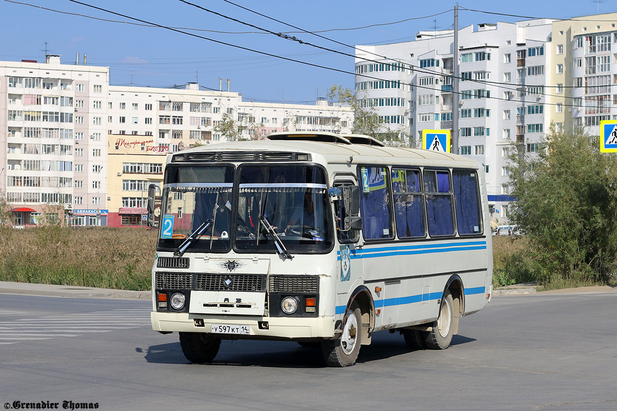 Саха (Якутия), ПАЗ-32054 № У 597 КТ 14