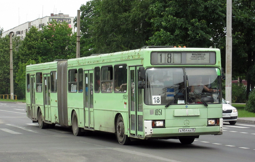 Вологодская область, ГолАЗ-АКА-6226 № 1851