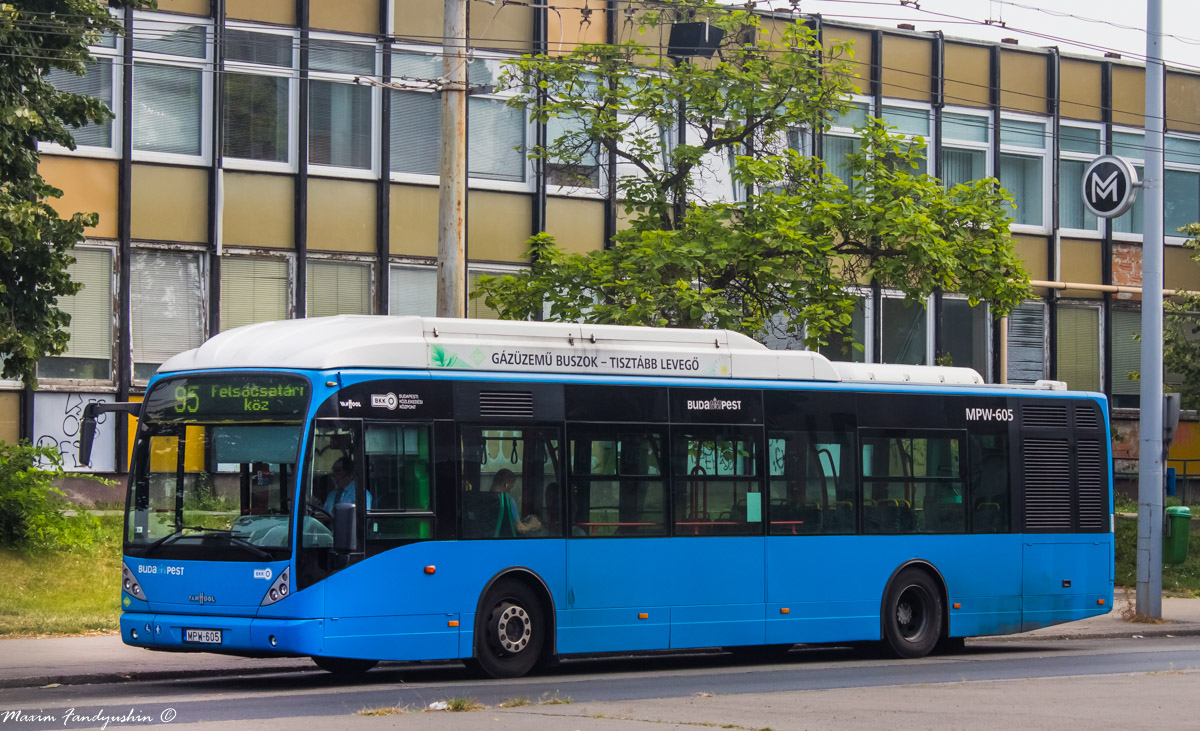 Ungārija, Van Hool New A330 CNG № MPW-605