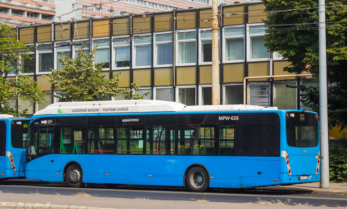 Magyarország, Van Hool New A330 CNG sz.: MPW-626