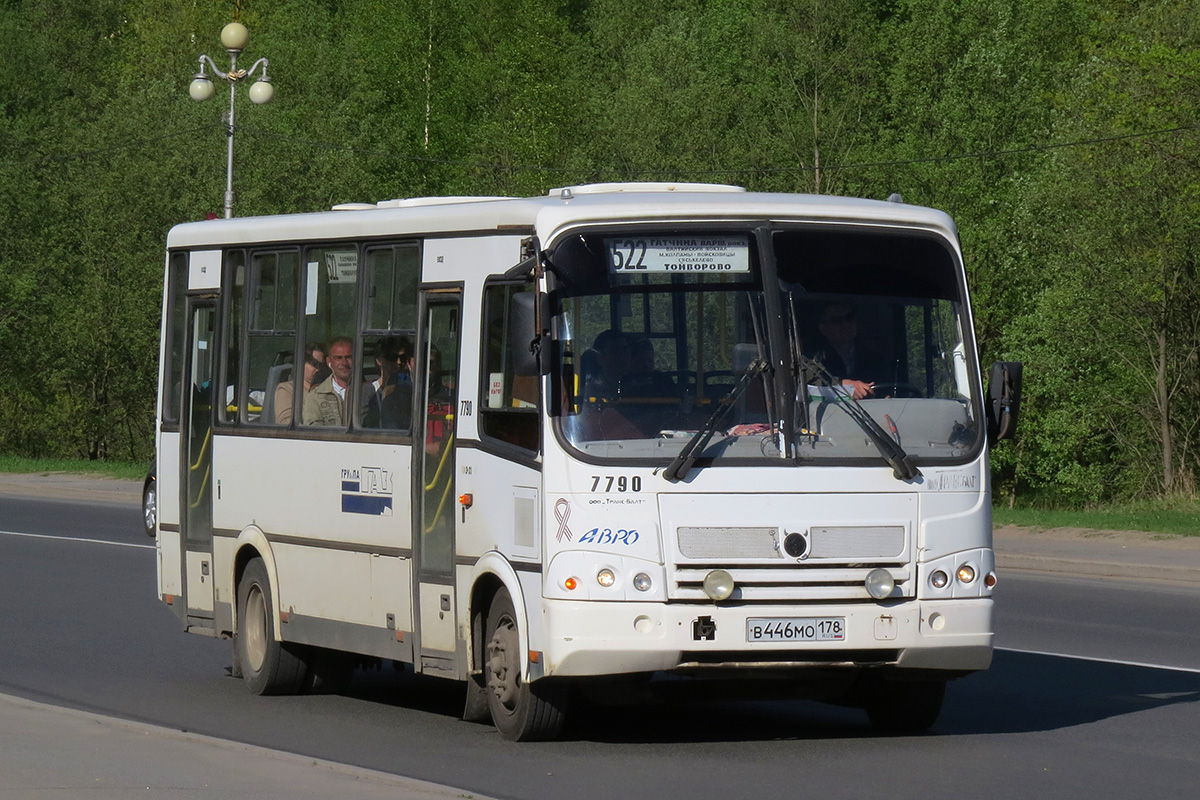 Ленинградская область, ПАЗ-320412-05 № 7790