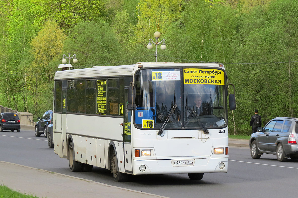 Ленинградская область, ЛиАЗ-5256.58 № 3463