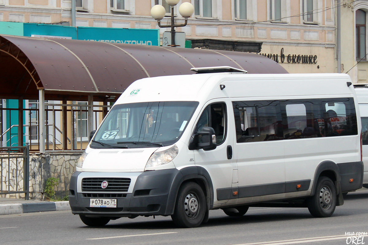 Тульская область, Нижегородец-FST613 (FIAT Ducato) № Р 078 АО 71