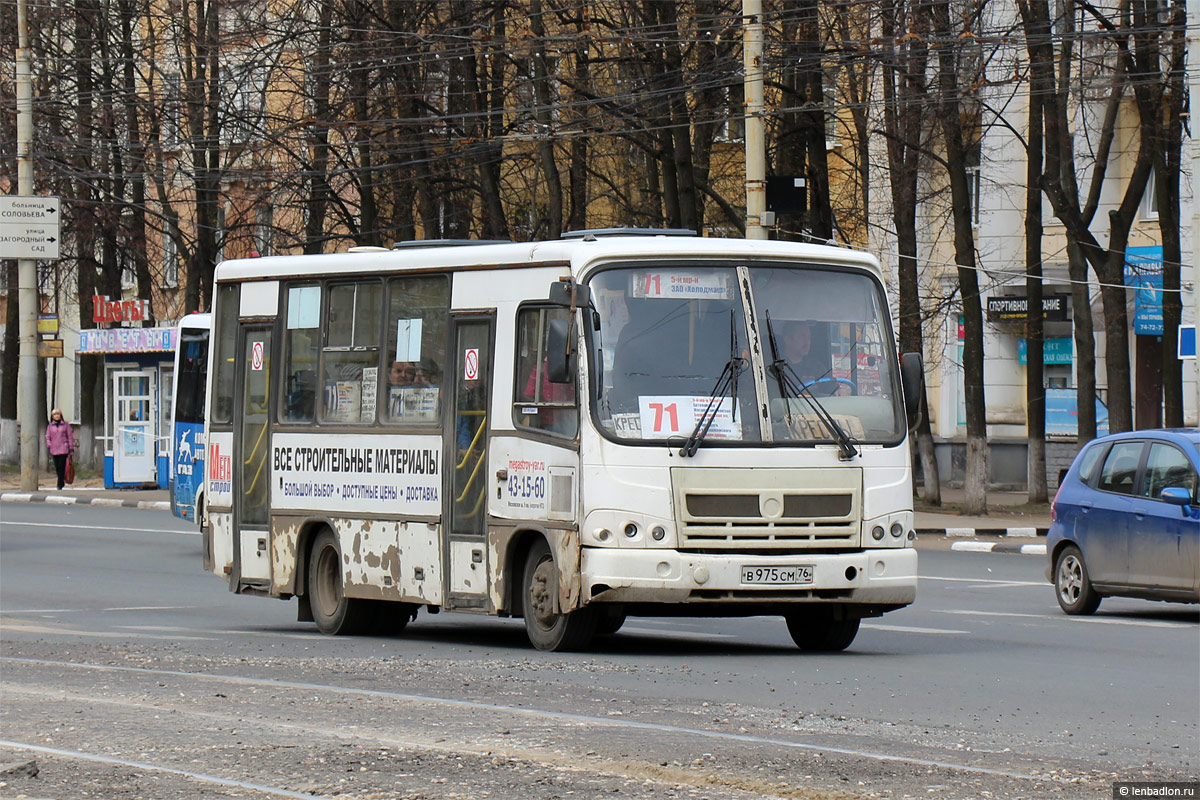 Ярославская область, ПАЗ-320402-03 № В 975 СМ 76