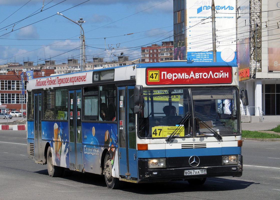 Пермский край, Mercedes-Benz O405 № В 067 АА 159 — Фото — Автобусный  транспорт