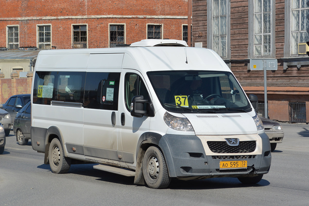 Тюменская область, Нижегородец-2227SK (Peugeot Boxer) № АО 595 72