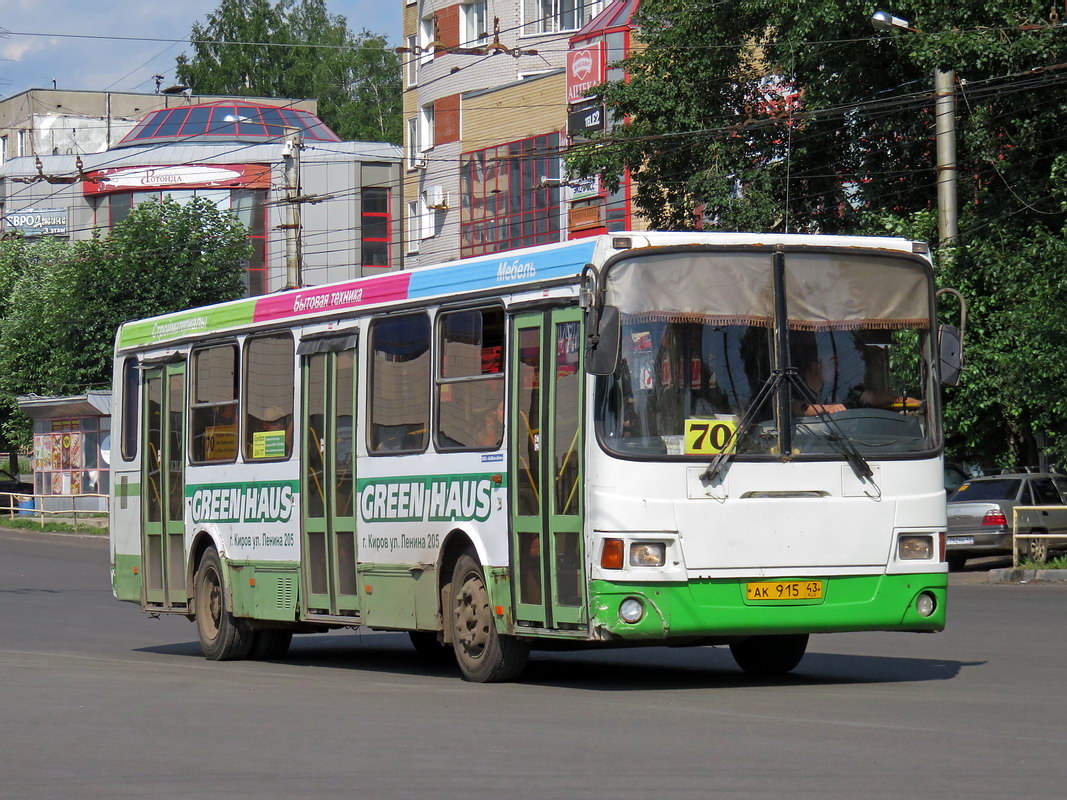 Кировская область, ЛиАЗ-5256.36 № АК 915 43