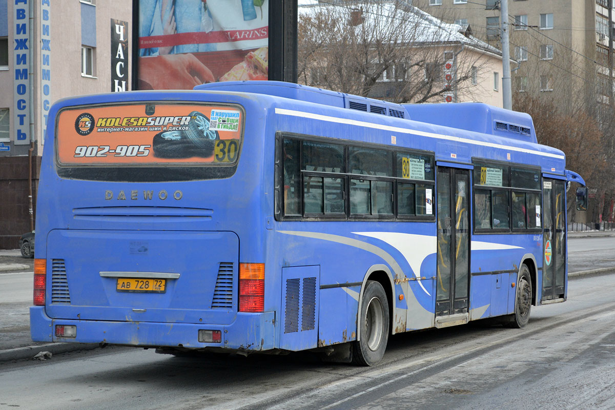 Тюменская область, Daewoo BS120CN № АВ 728 72