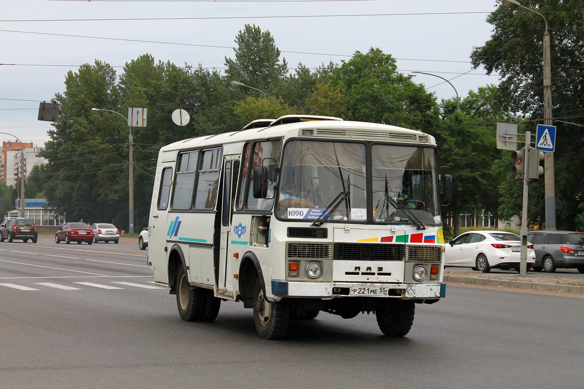 Омская область, ПАЗ-3206-110 № 221