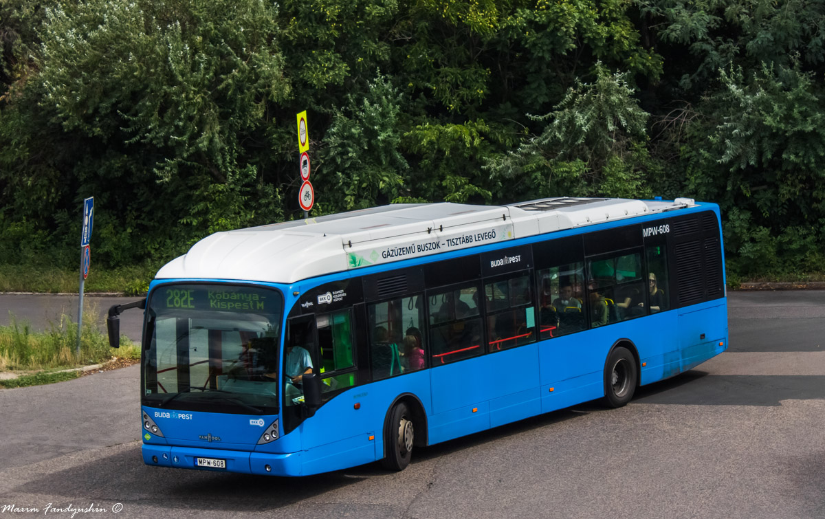 Венгрия, Van Hool New A330 CNG № MPW-608