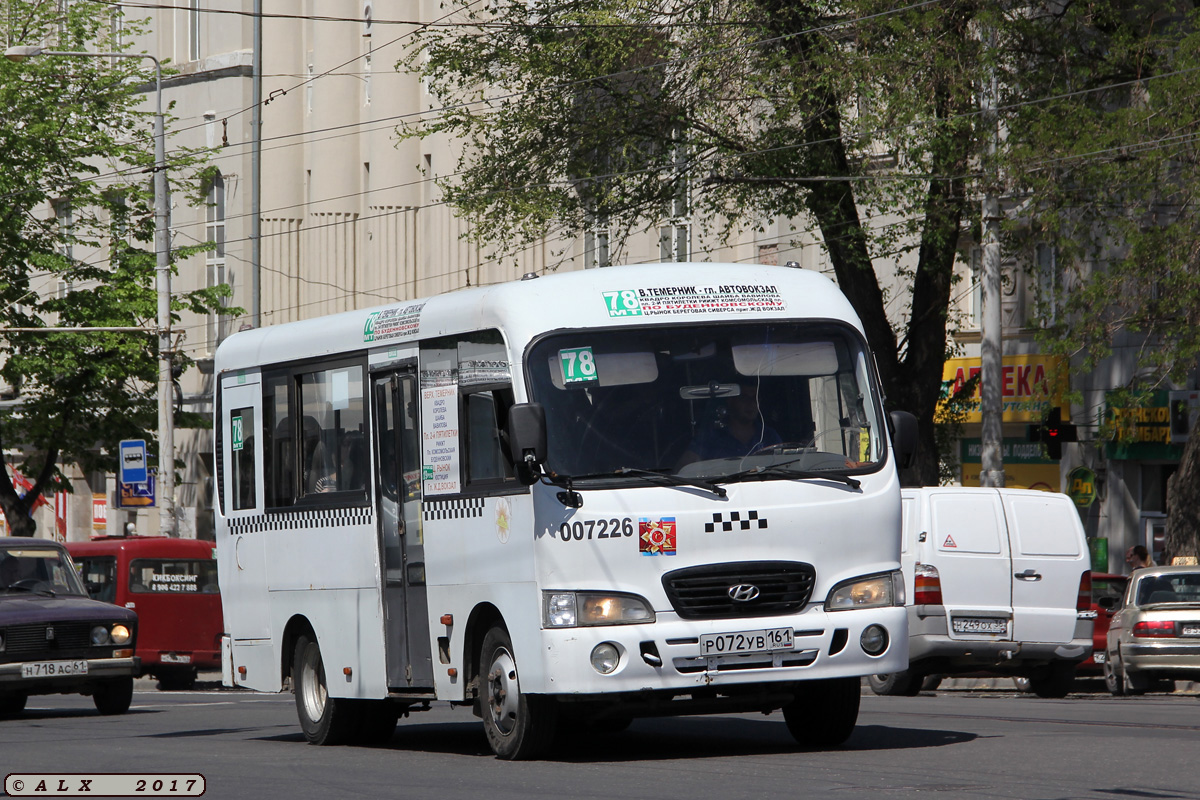 Ростовская область, Hyundai County SWB C08 (ТагАЗ) № 007226