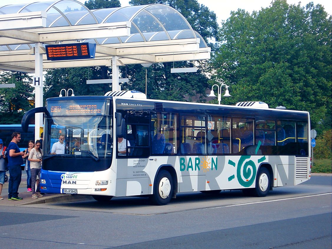 Саар, MAN A78 Lion's City LE Ü EL293 № SB-A 5642