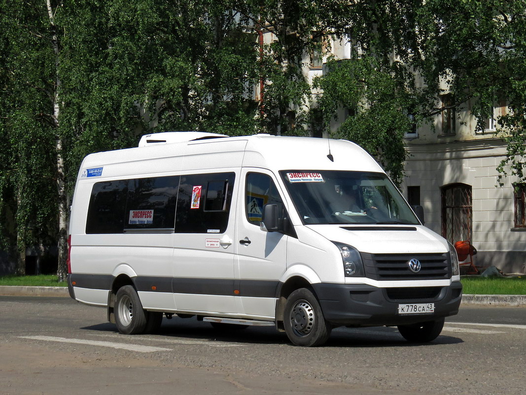 Kirov region, Luidor-223700 (Volkswagen Crafter) # К 778 СА 43