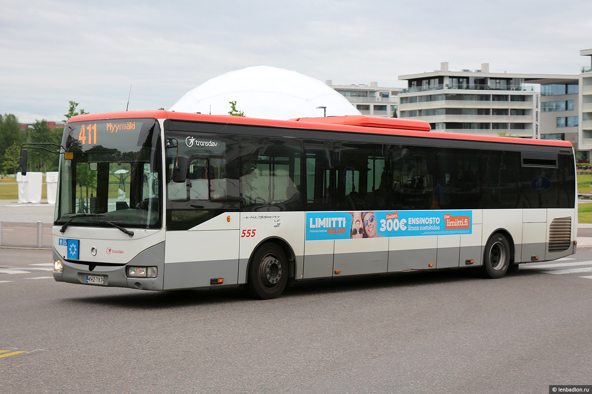 Фінляндыя, Irisbus Crossway LE 12.8M № 555