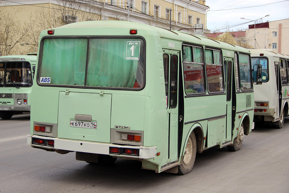 Саха (Якутия), ПАЗ-32054 № К 697 КО 14