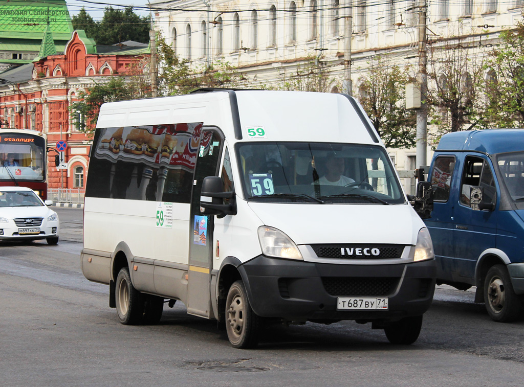 Tula region, Nizhegorodets-2227UU (IVECO Daily) # Т 687 ВУ 71