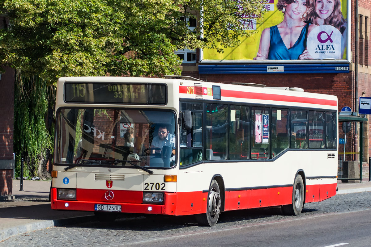 Польша, Mercedes-Benz O405N2 № 2702