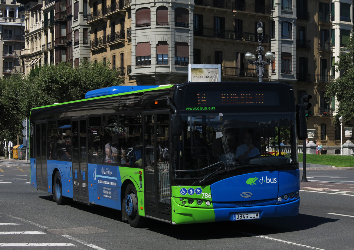 Испания, Solaris Urbino III 12 hybrid № 786