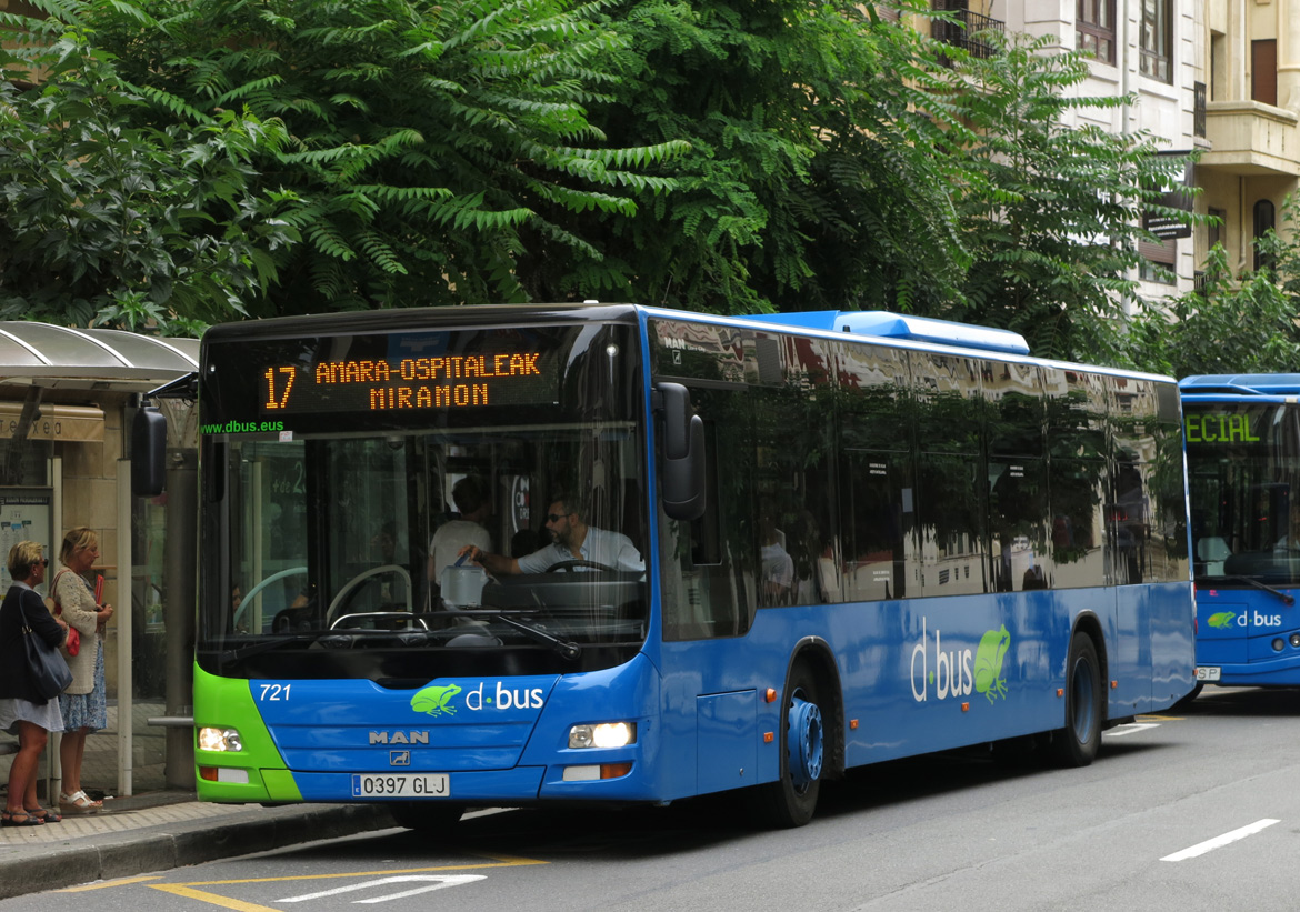 Španělsko, MAN A21 Lion's City NL280 č. 721