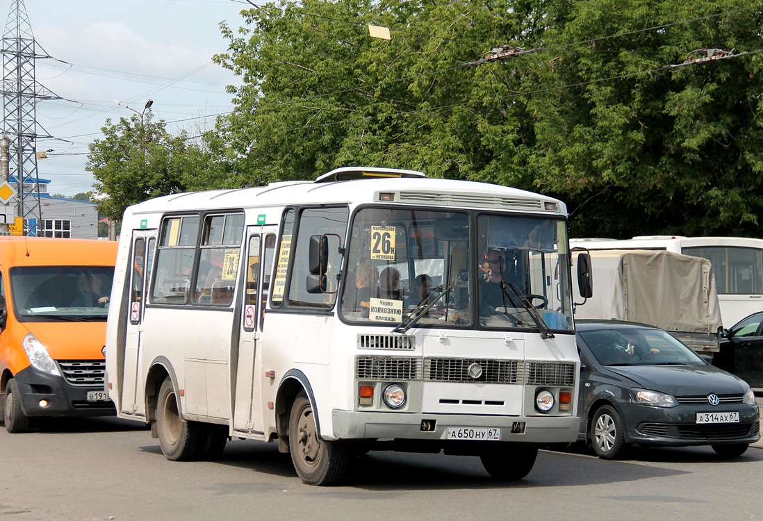 Смоленская область, ПАЗ-32054-07 № А 650 НУ 67