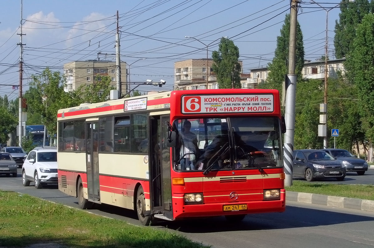 Саратовская область, Mercedes-Benz O405 № АМ 247 64