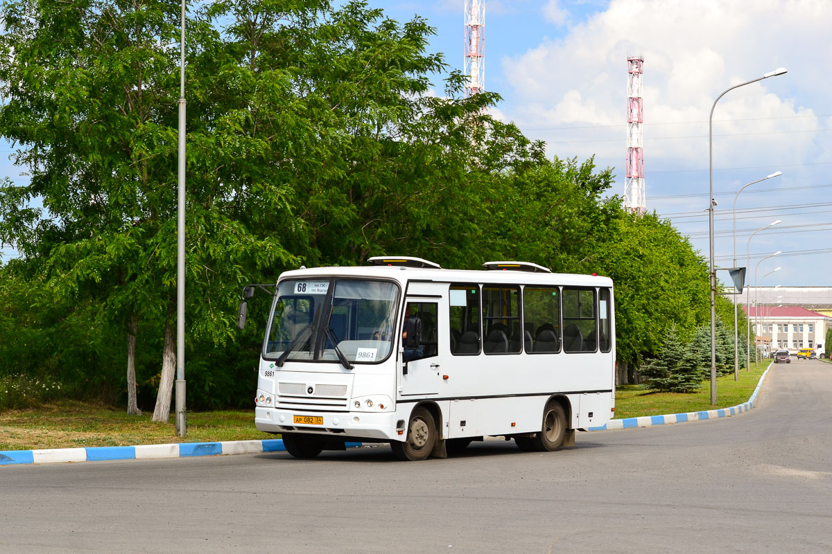 Волгоградская область, ПАЗ-320302-11 № 9861