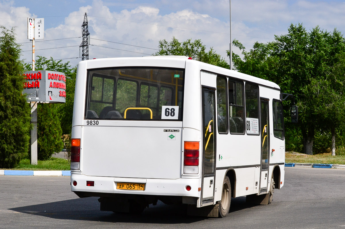 Волгоградская область, ПАЗ-320302-11 № 9830