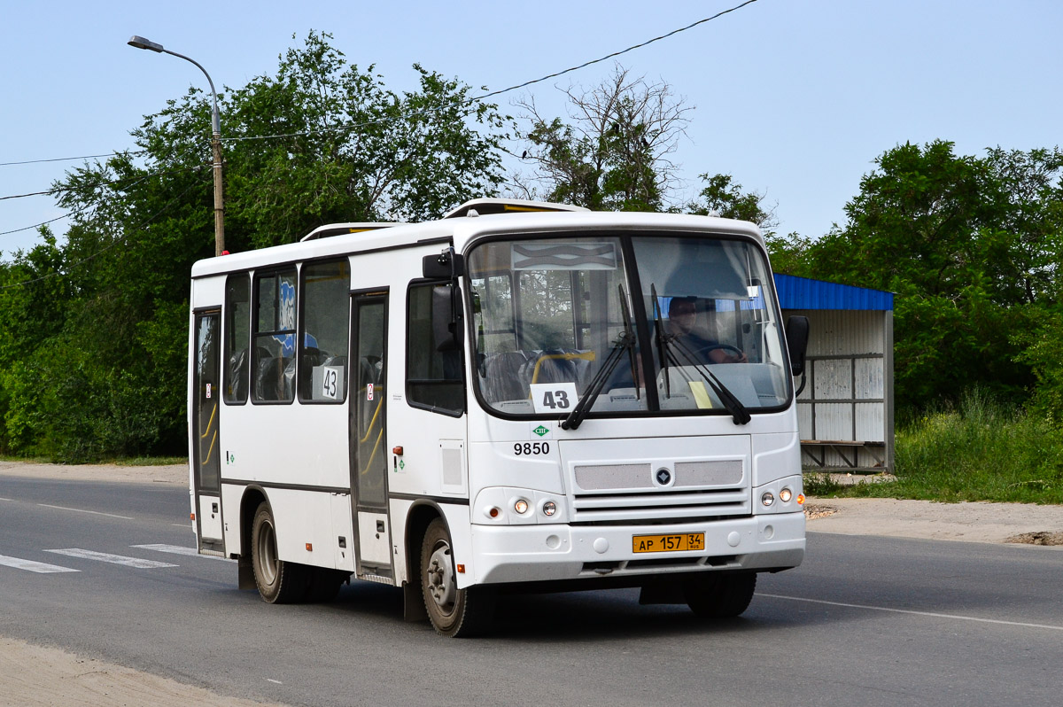 Волгоградская область, ПАЗ-320302-11 № 9850