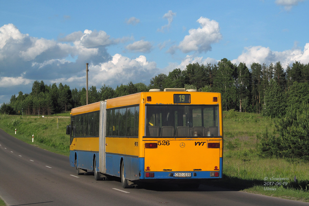 Литва, Mercedes-Benz O405G № 526