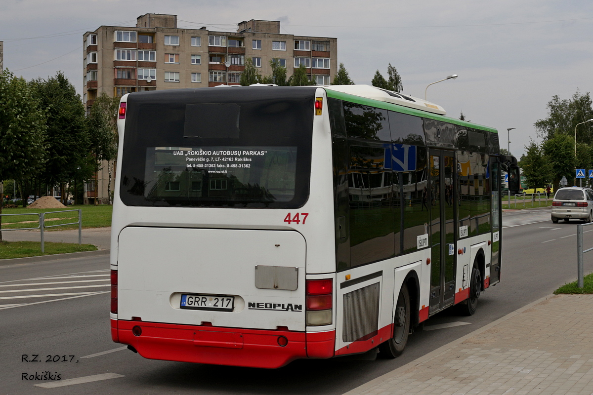 Литва, Neoplan N4407 Centroliner № 447