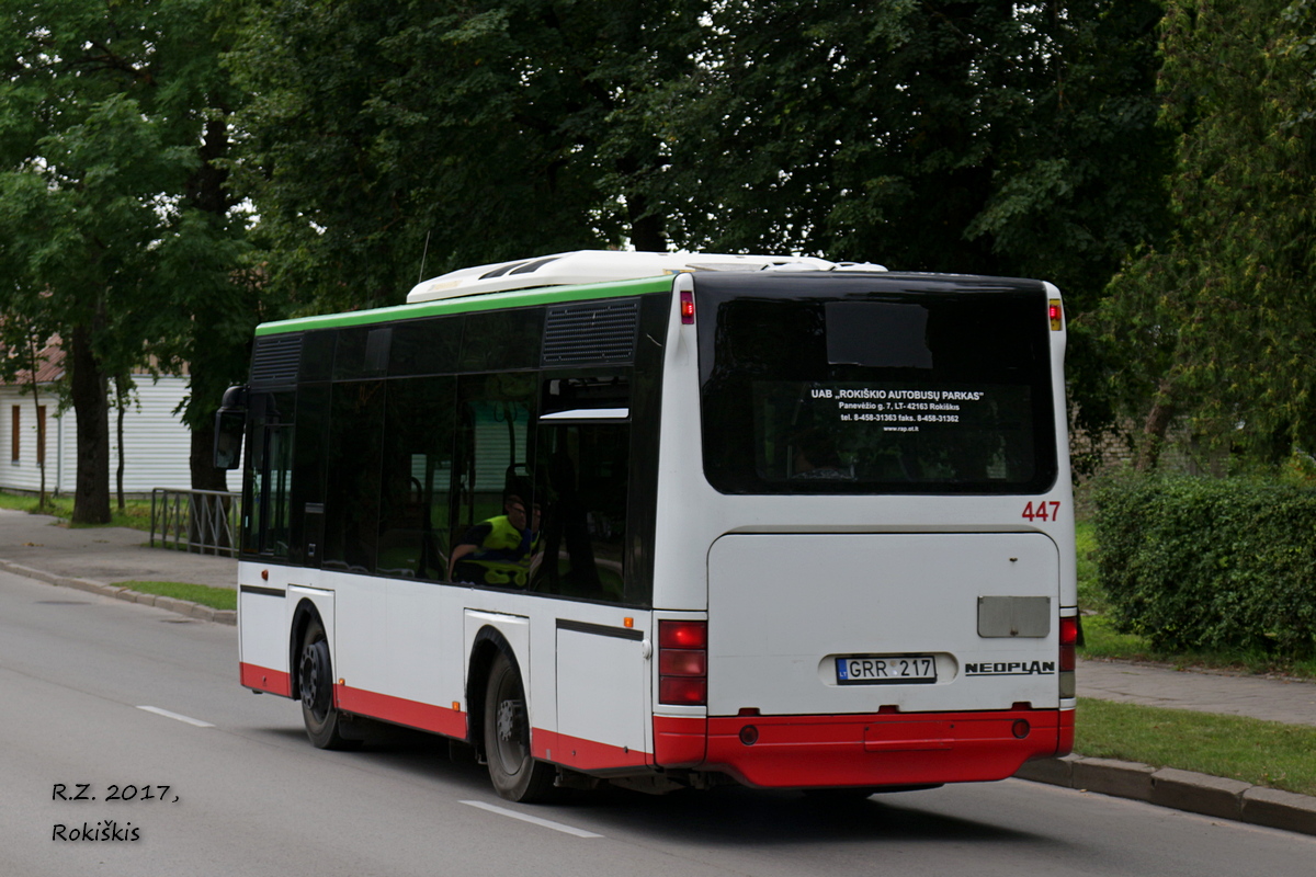 Литва, Neoplan N4407 Centroliner № 447