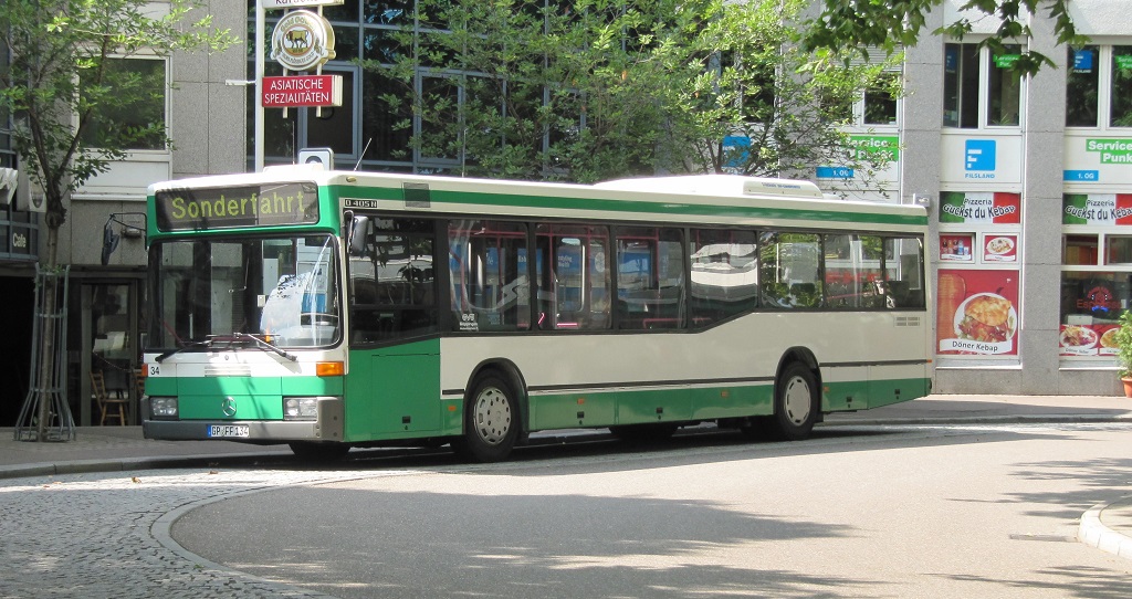 Баден-Вюртемберг, Mercedes-Benz O405N2 № 34