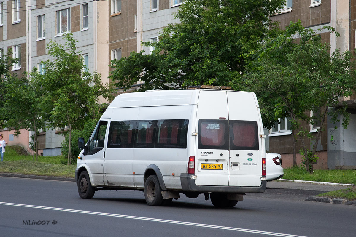 Удмуртия, Имя-М-3006 (X89) (Ford Transit) № НА 534 18