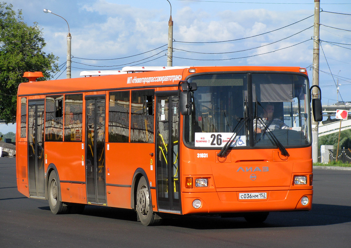 Нижегородская область, ЛиАЗ-5293.60 № 31031