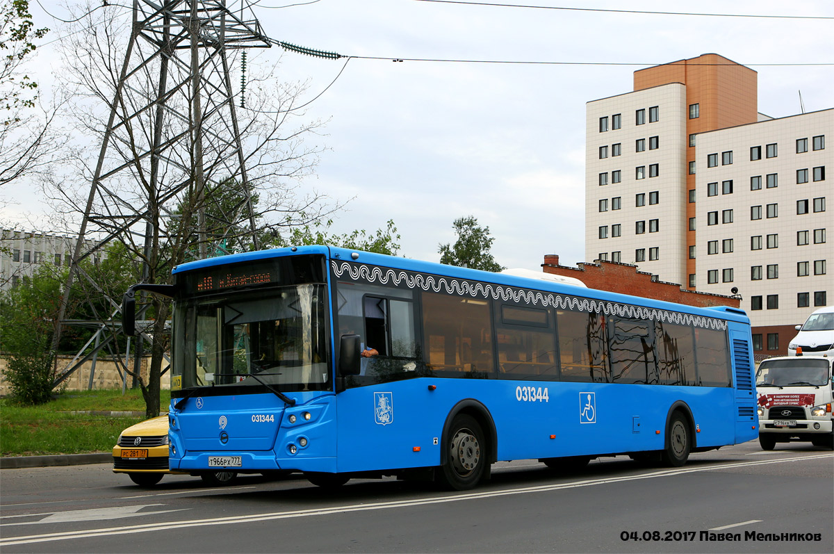 Москва, ЛиАЗ-5292.22 (2-2-2) № 031344