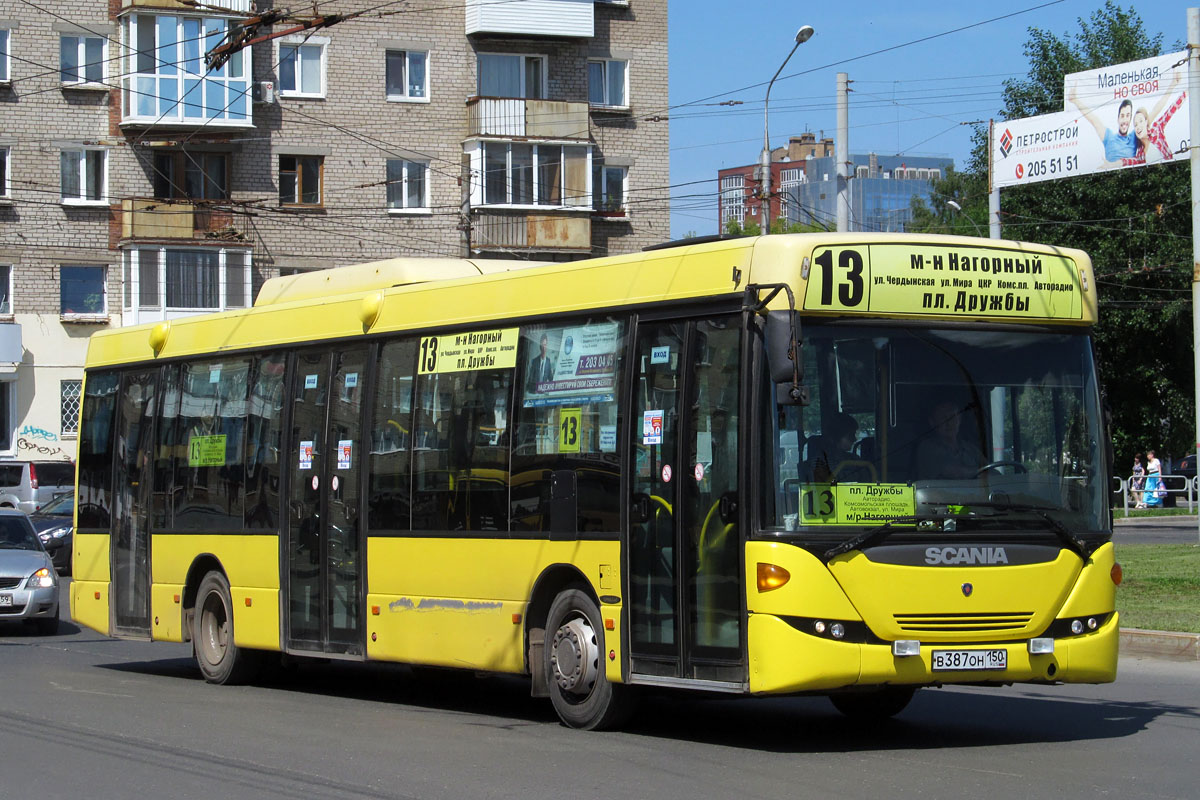 Пермский край, Scania OmniLink II (Скания-Питер) № В 387 ОН 150